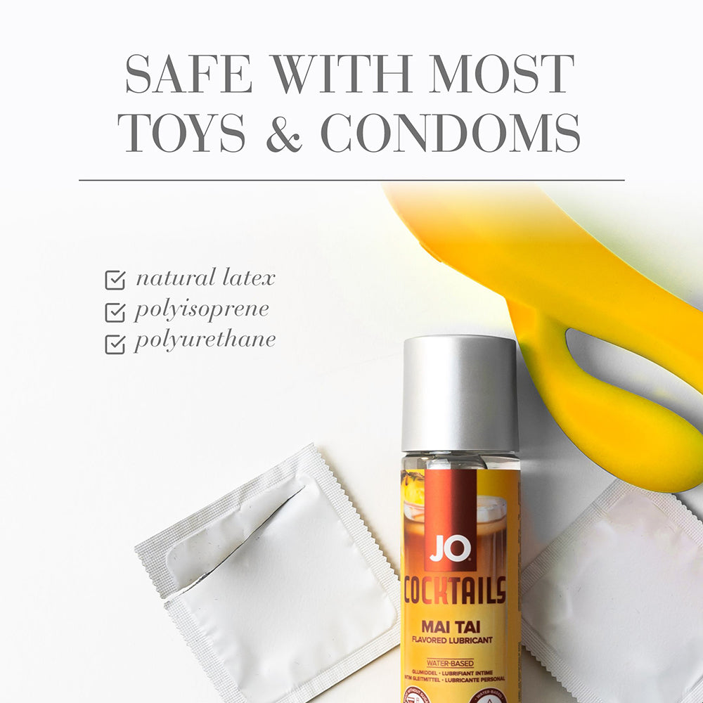 JO Cocktails Mai Tai Flavored Water-Based Lubricant 2 oz.