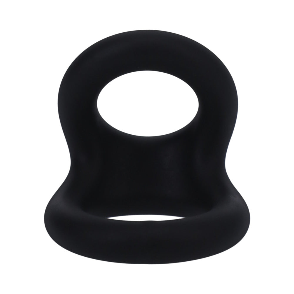 Tantus Uplift C-Ring Cock and Ball Sling Onyx