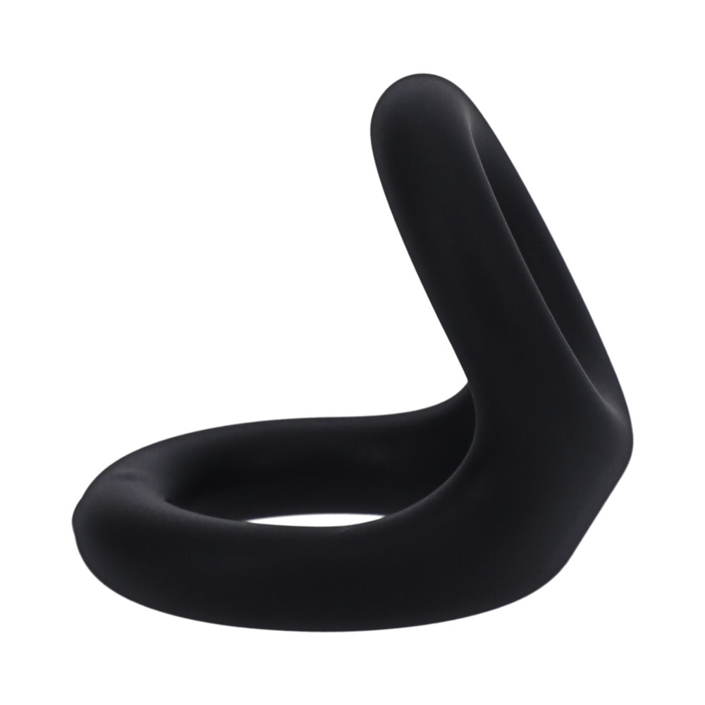 Tantus Uplift C-Ring Cock and Ball Sling Onyx