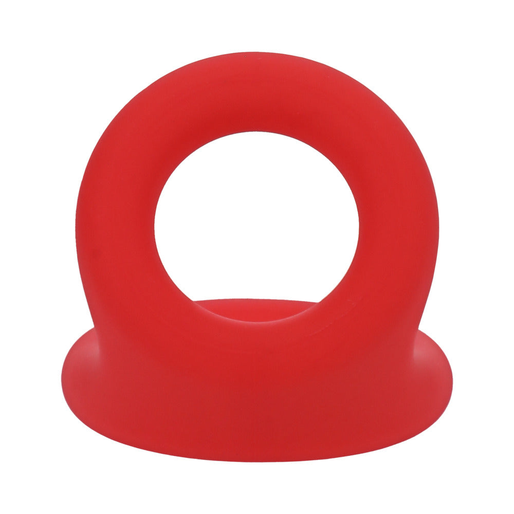 Tantus Uplift C-Ring Cock and Ball Sling Crimson