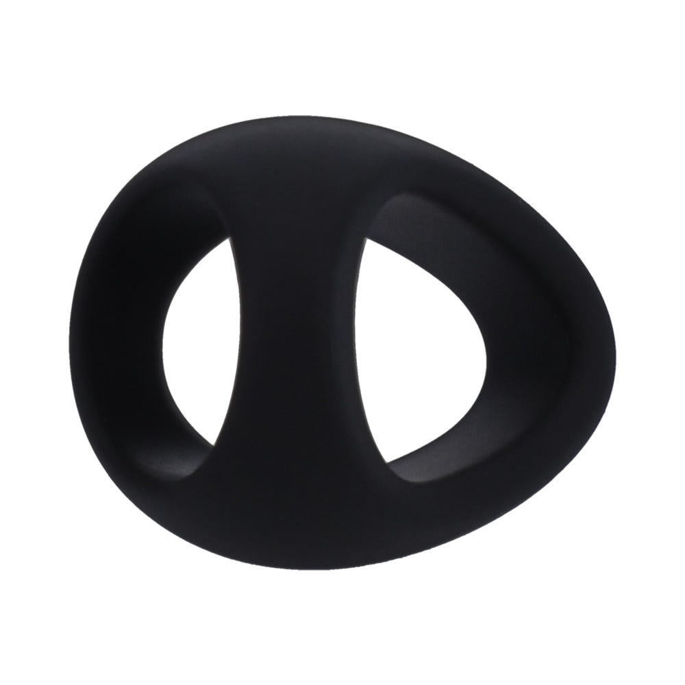 Tantus Stirrup C-Ring Cock and Ball Sling Onyx