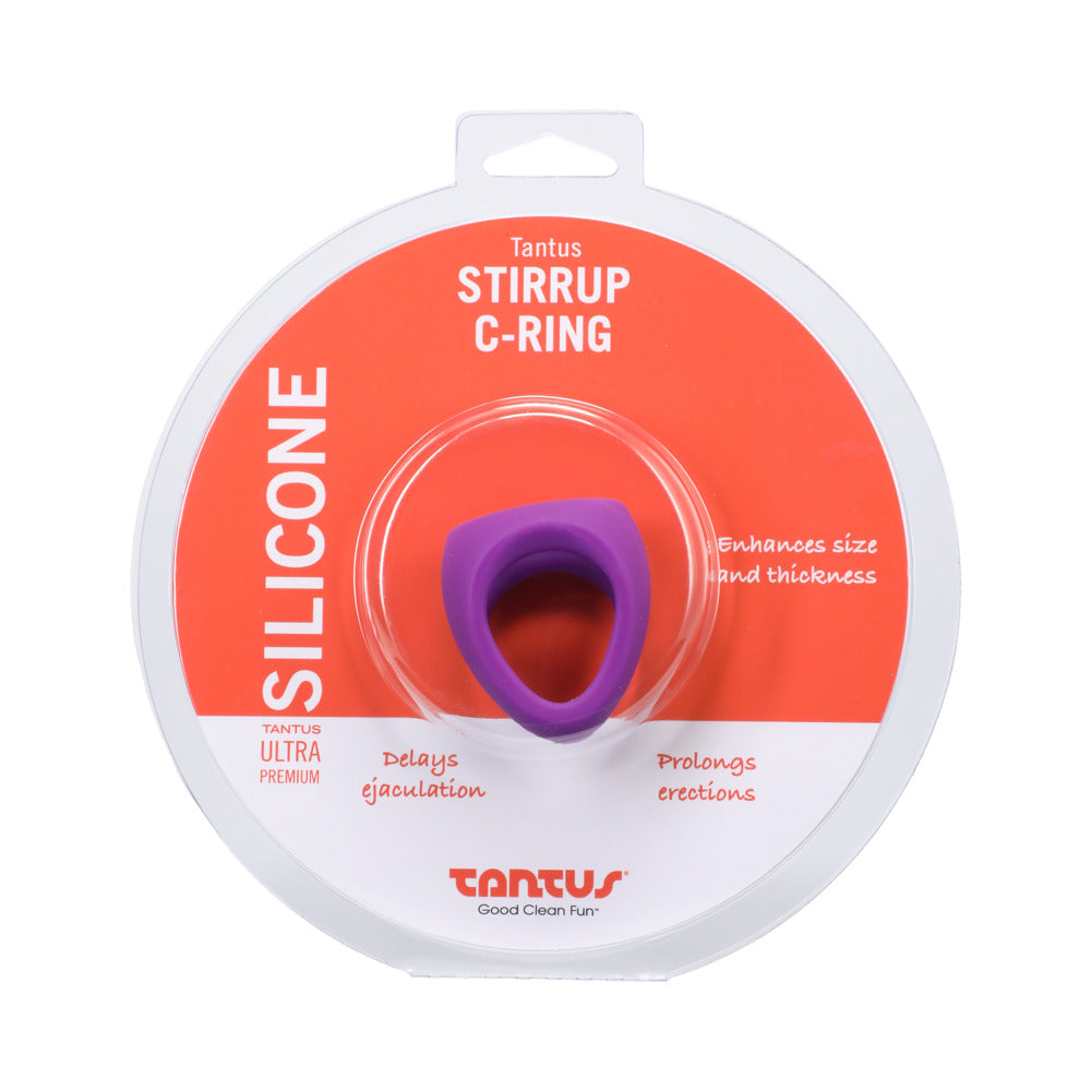 Tantus Stirrup C-Ring Cock and Ball Sling Lilac