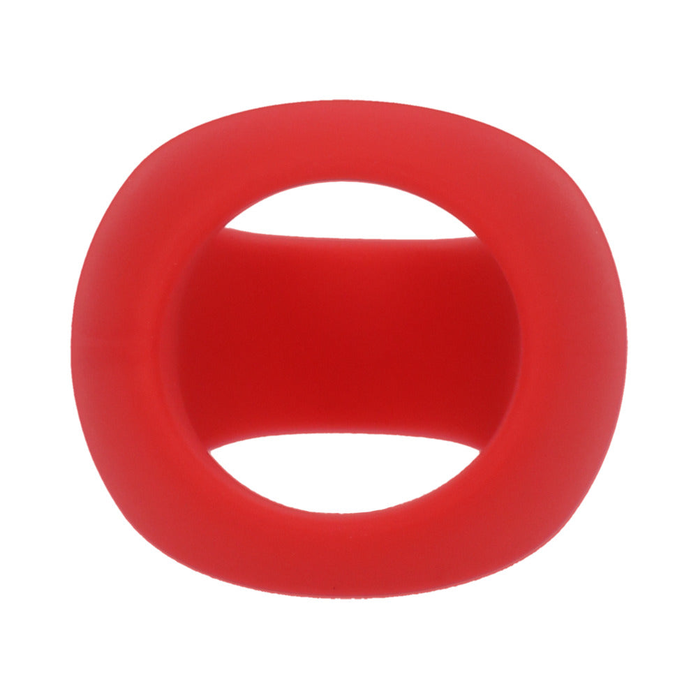 Tantus Stirrup C-Ring Cock and Ball Sling Crimson