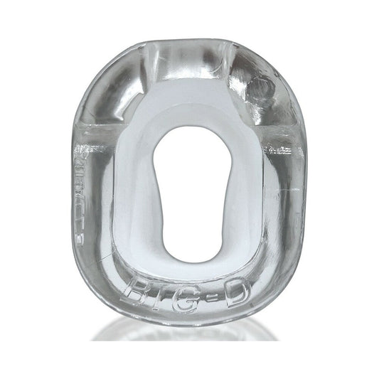 Oxballs Big-D Shaft Grip Cockring Clear - product photo 2