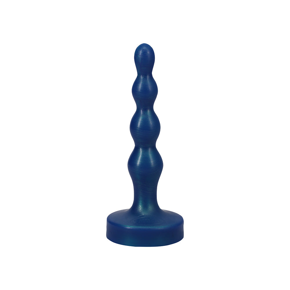 Tantus Ripple Small 8 in. Anal Beads Dildo Firm Malachite