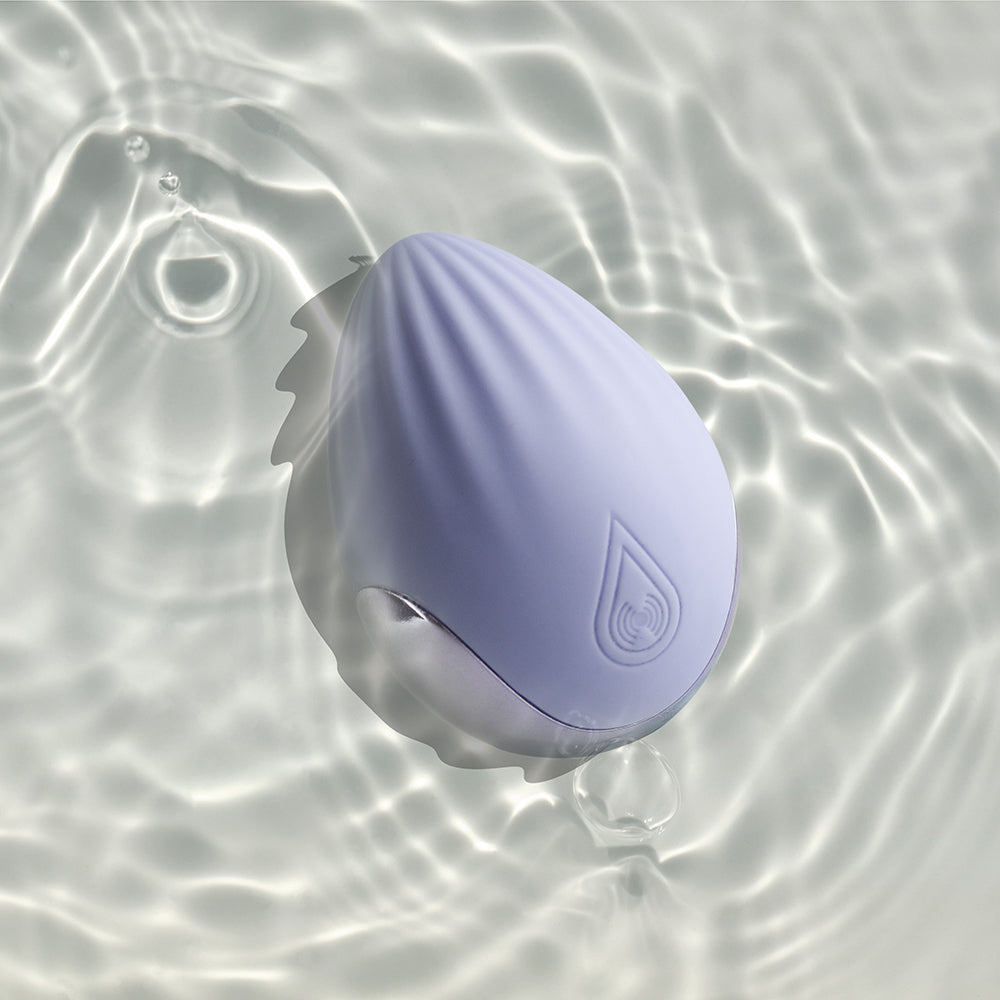 NIYA 4 Rechargeable Silicone Palm Held Massager Cornflower