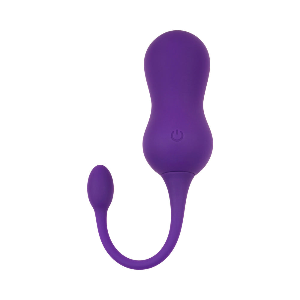Playboy Double Time Rechargeable Remote Controlled Vibrating Silicone Dual Kegel Balls Acai