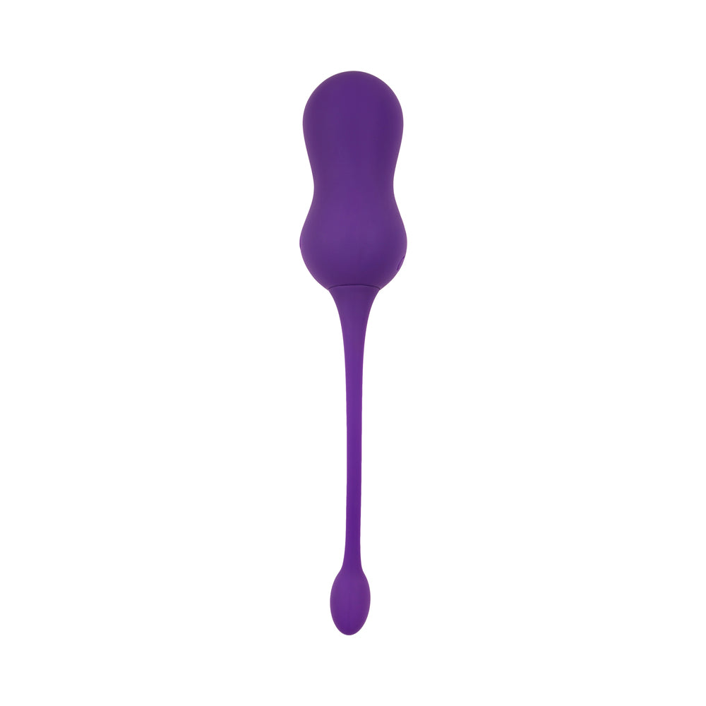 Playboy Double Time Rechargeable Remote Controlled Vibrating Silicone Dual Kegel Balls Acai