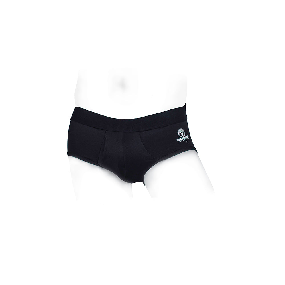 SpareParts Pete Briefs Nylon Packing Underwear Black Size L