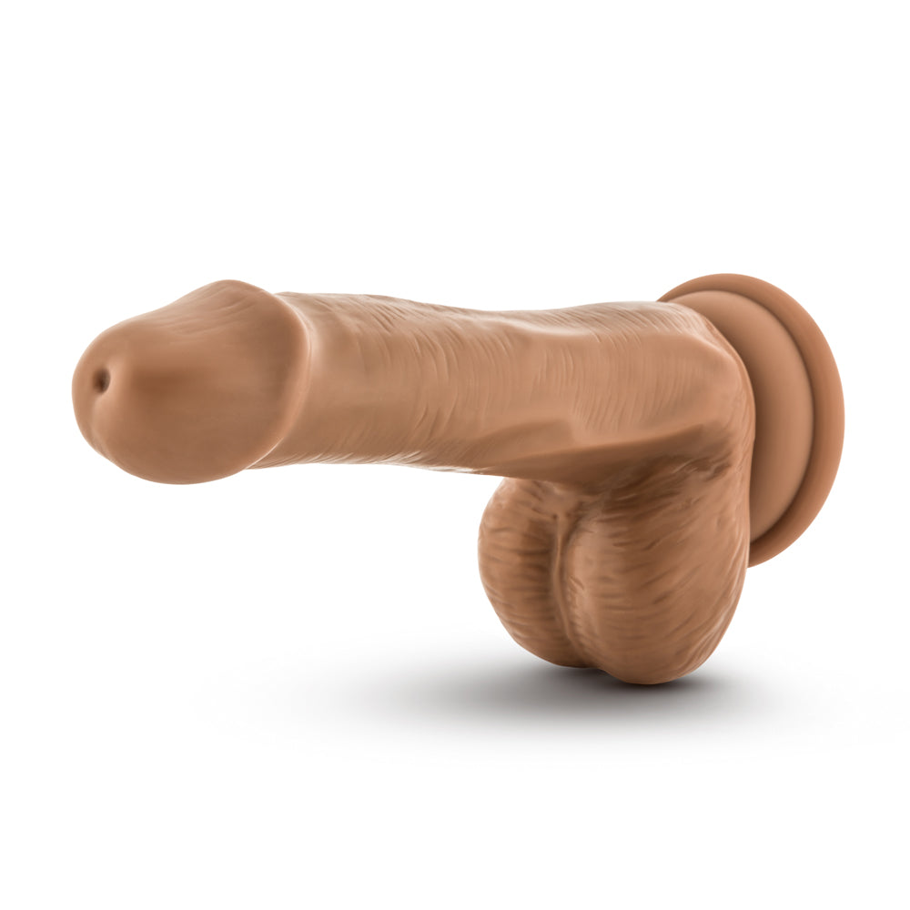 Dr. Skin Dr. Jeffrey Realistic 6.5 in. Dildo with Balls Tan