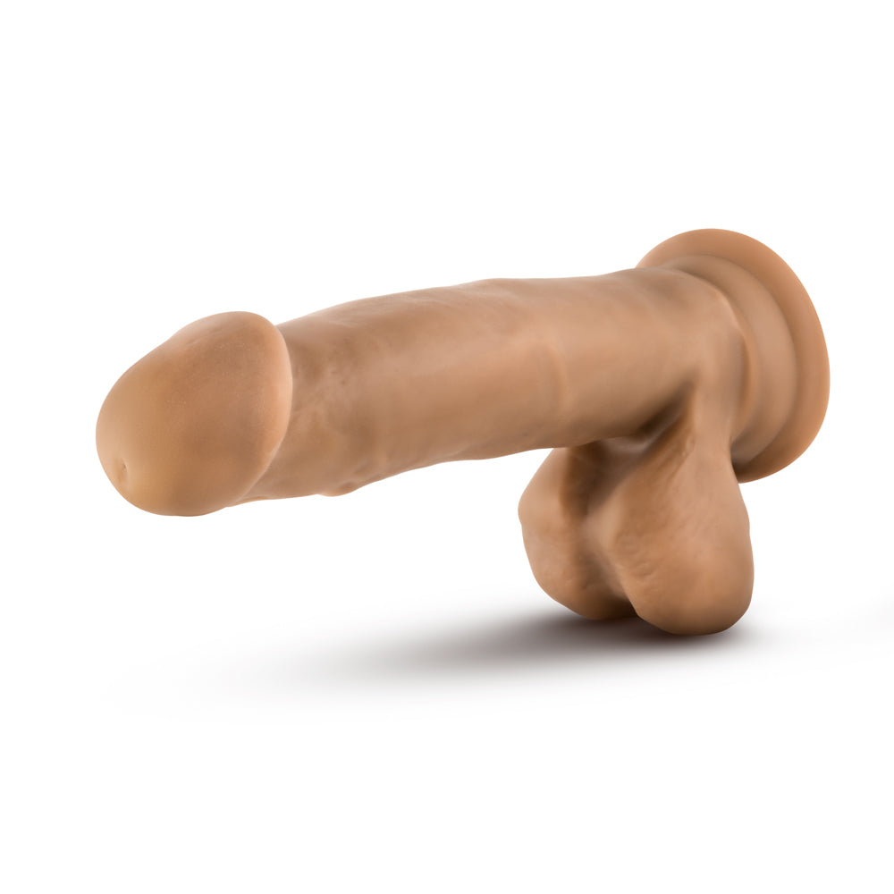 Dr. Skin Dr. Mark 7 in. Dildo with Balls Tan