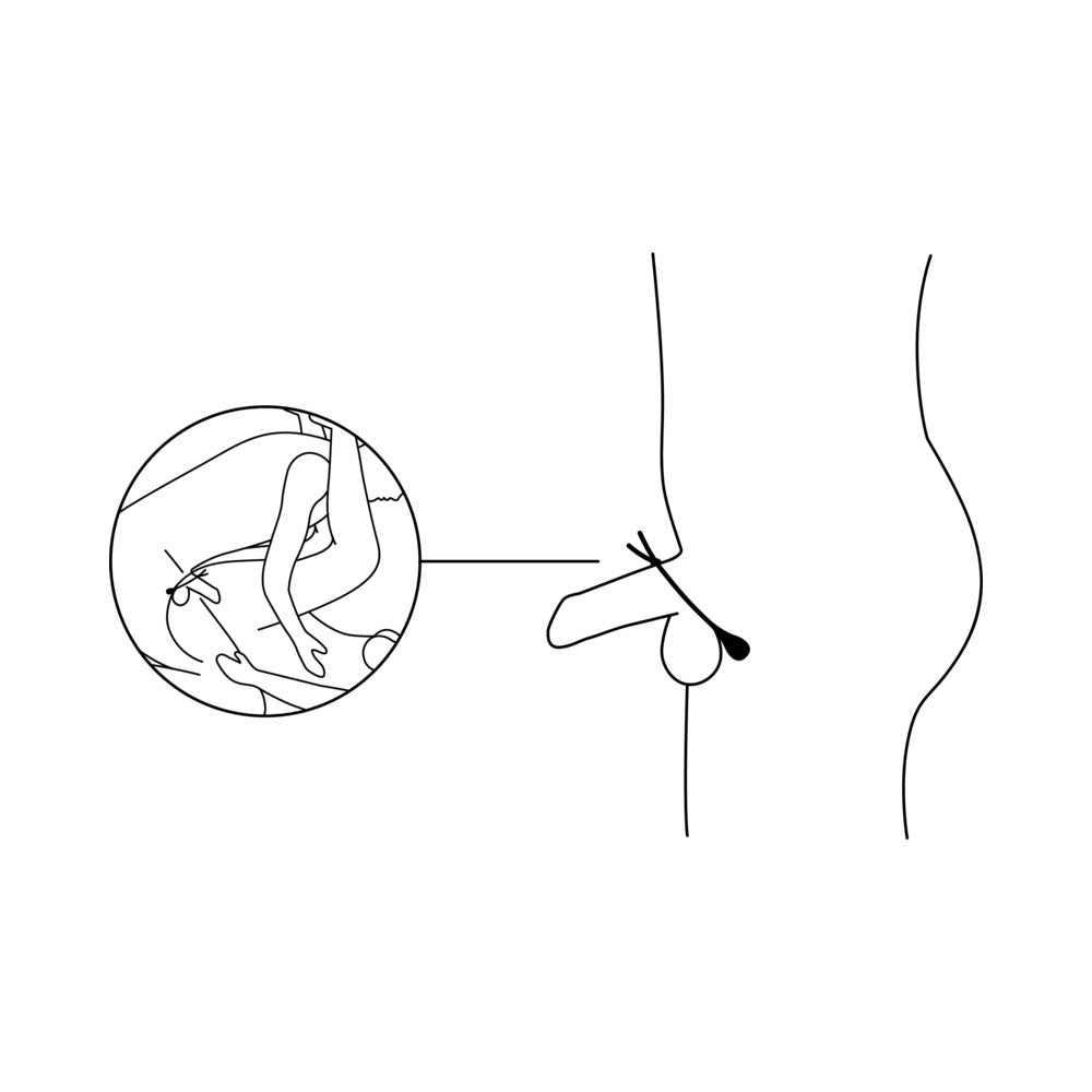 Nexus Forge Adjustable Vibrating Cock Ring Black