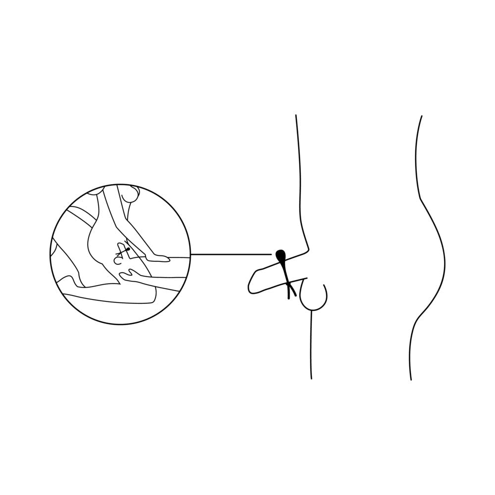 Nexus Forge Adjustable Vibrating Cock Ring Black