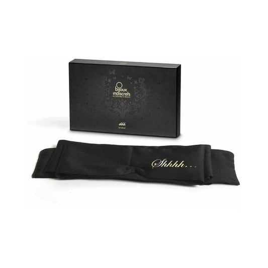 Bijoux Indiscrets Shhh Satin Blindfold - product photo