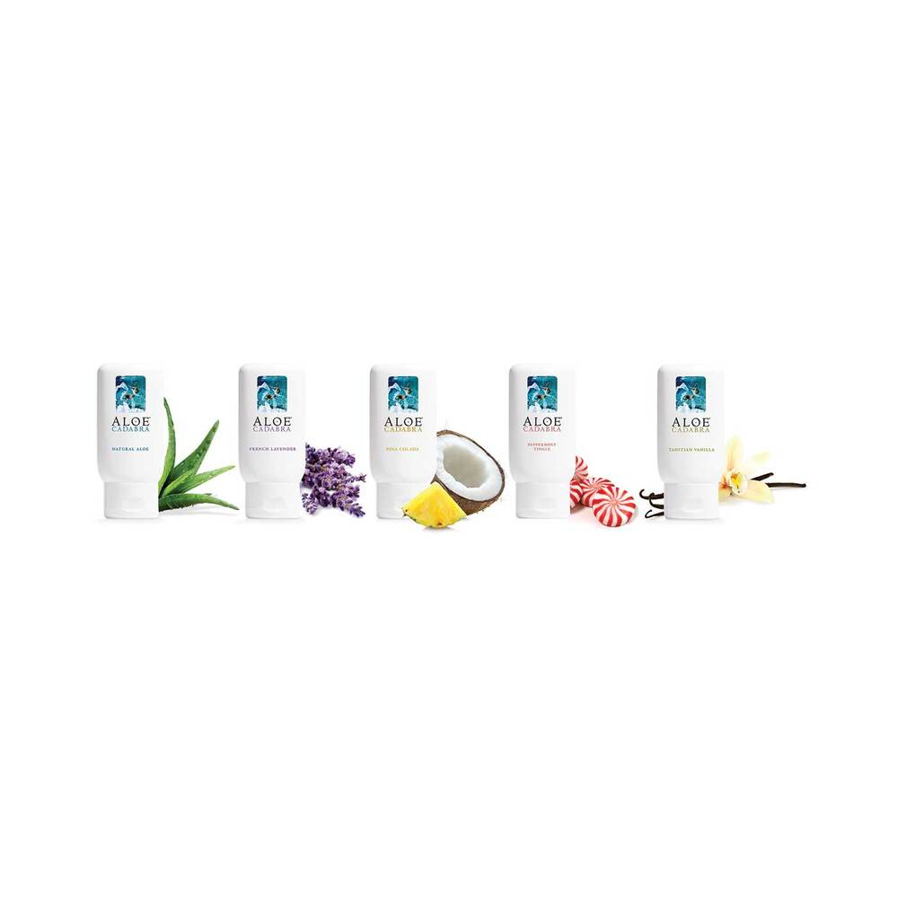 Aloe Cadabra Tahitian Vanilla Aloe Lubricant 2.5 oz.
