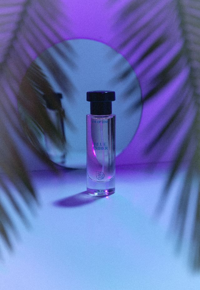 Eye of Love Bloom Attract Her Pheromone Parfum Blue Ember 1 oz.