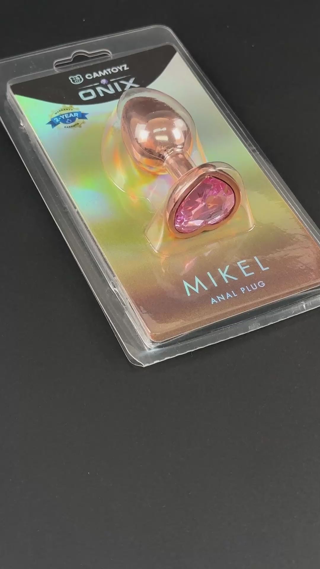 Camtoyz Copper Anal Plug Mikel