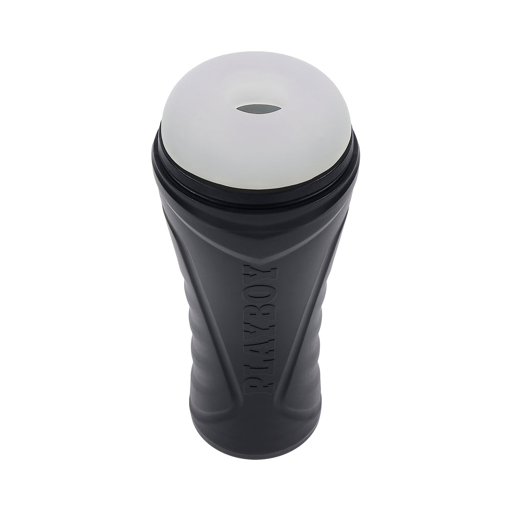 Playboy The Urge Medium Stroker Non-Vibrating TPE Black