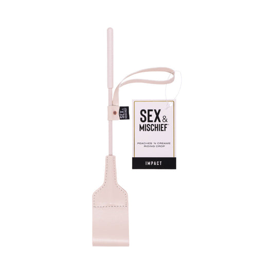 Sportsheets Sex & Mischief Peaches ''n CreaMe Riding Crop