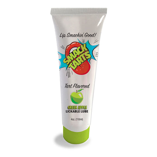 Smack Tarts Lickable Sour Green Apple Lube 4 oz. - product photo