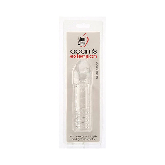 Adam & Eve Adam''s Extension 2 in. Penis Extender Clear