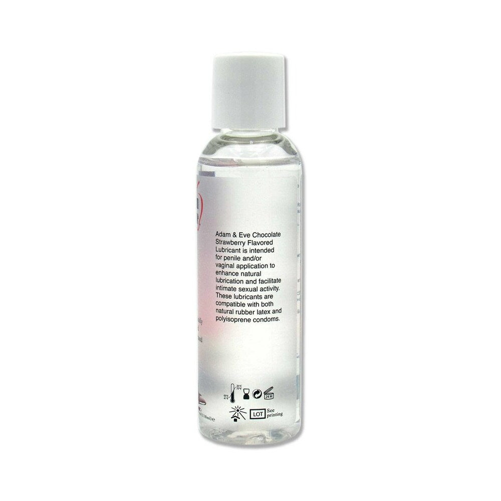 Adam & Eve Flavored Lubricant Chocolate Strawberry 4 oz.