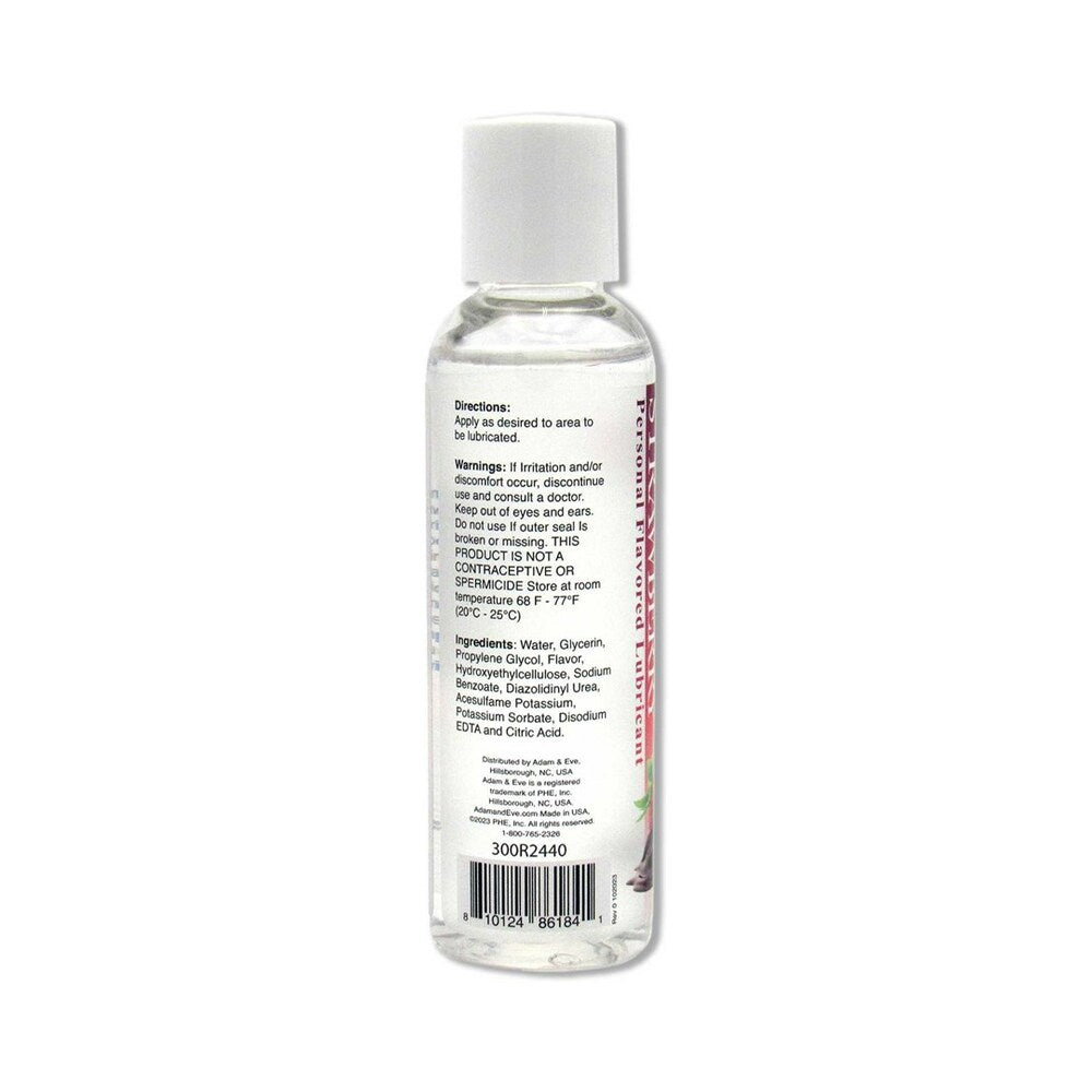 Adam & Eve Flavored Lubricant Chocolate Strawberry 4 oz.