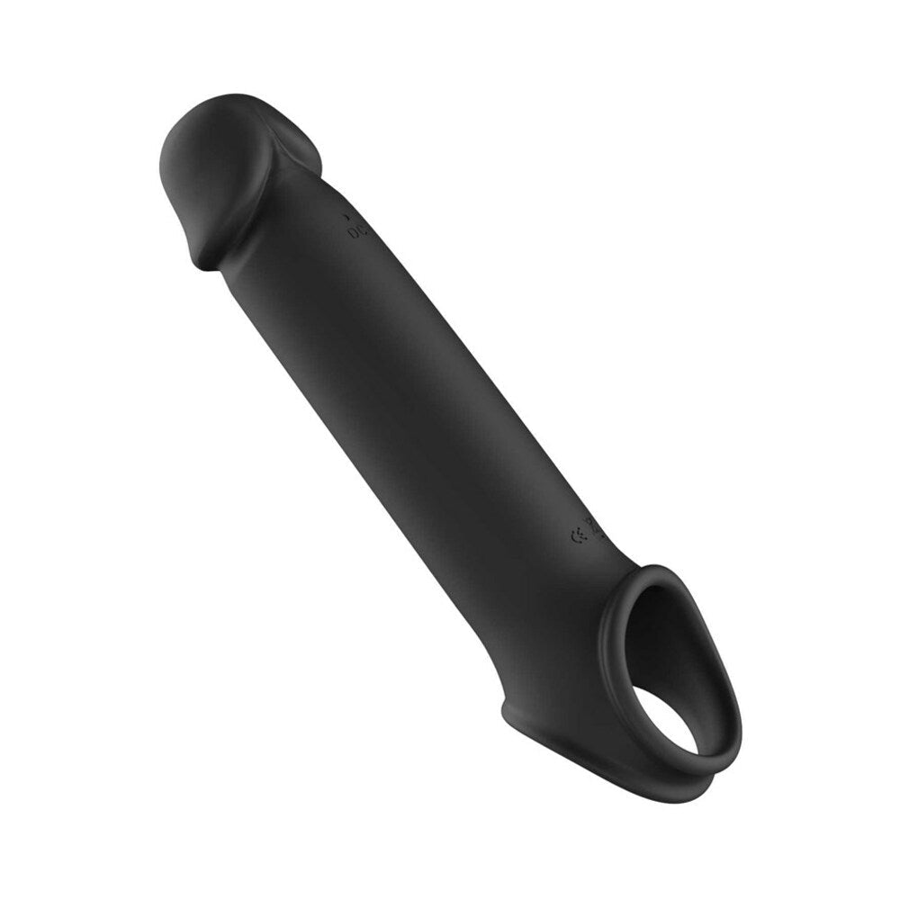 Adam & Eve Adam''s XL Vibrating Extension Silicone with Remote Control