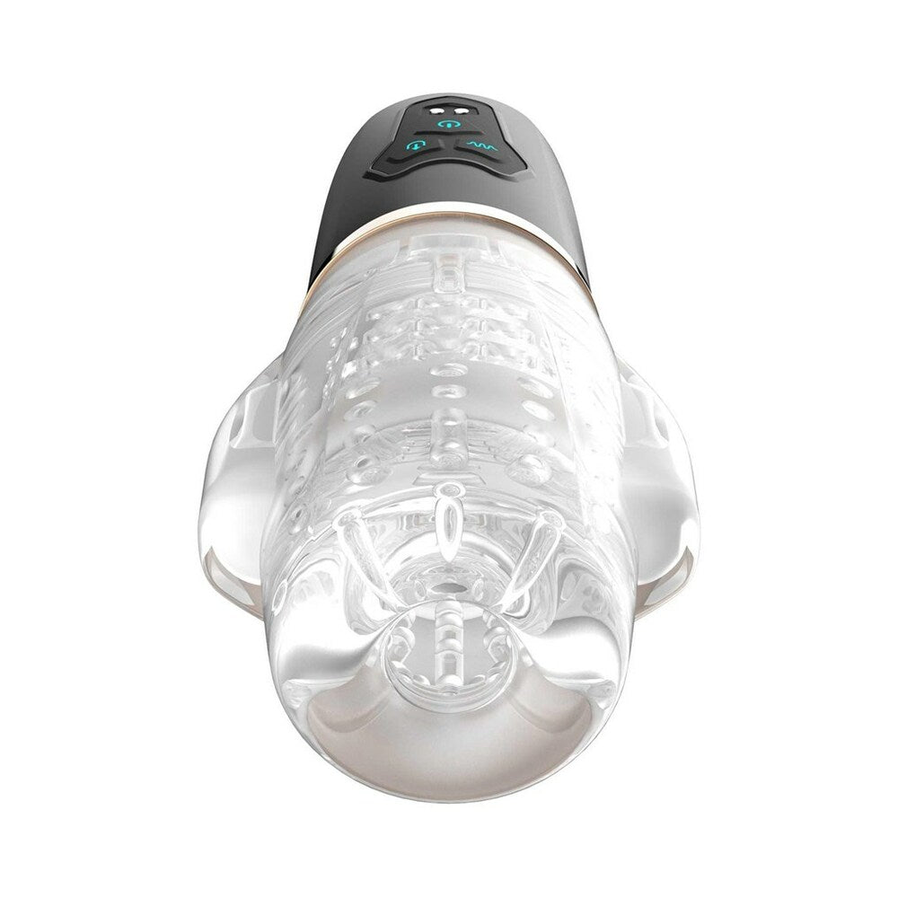 Adam & Eve Adam''s Gawk Gawk 2.0 Sucking & Vibrating Sleeve