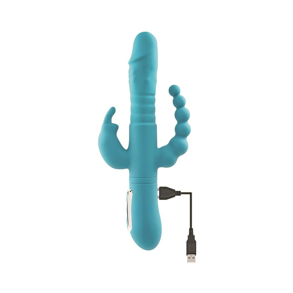 Adam & Eve Eve''s Thrusting Triple Joy Rabbit