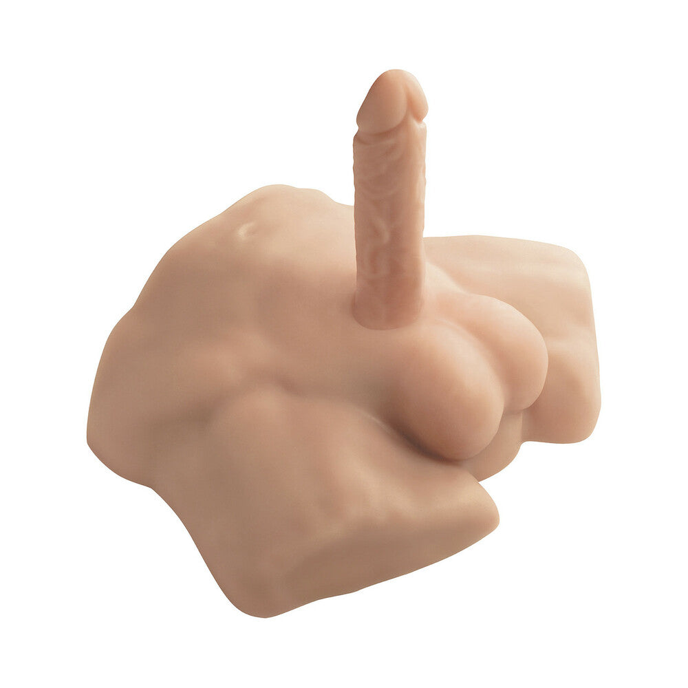 SILEX-D Apollo S Torso with 7 in. Liquid Silicone Model 2 Dildo Vanilla