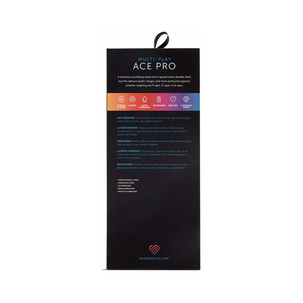 Nu Sensuelle Ace Pro Prostate & G-Spot Vibe Deep Purple