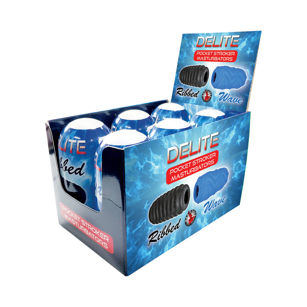 Delite Pocket Stroker Masturbators Display