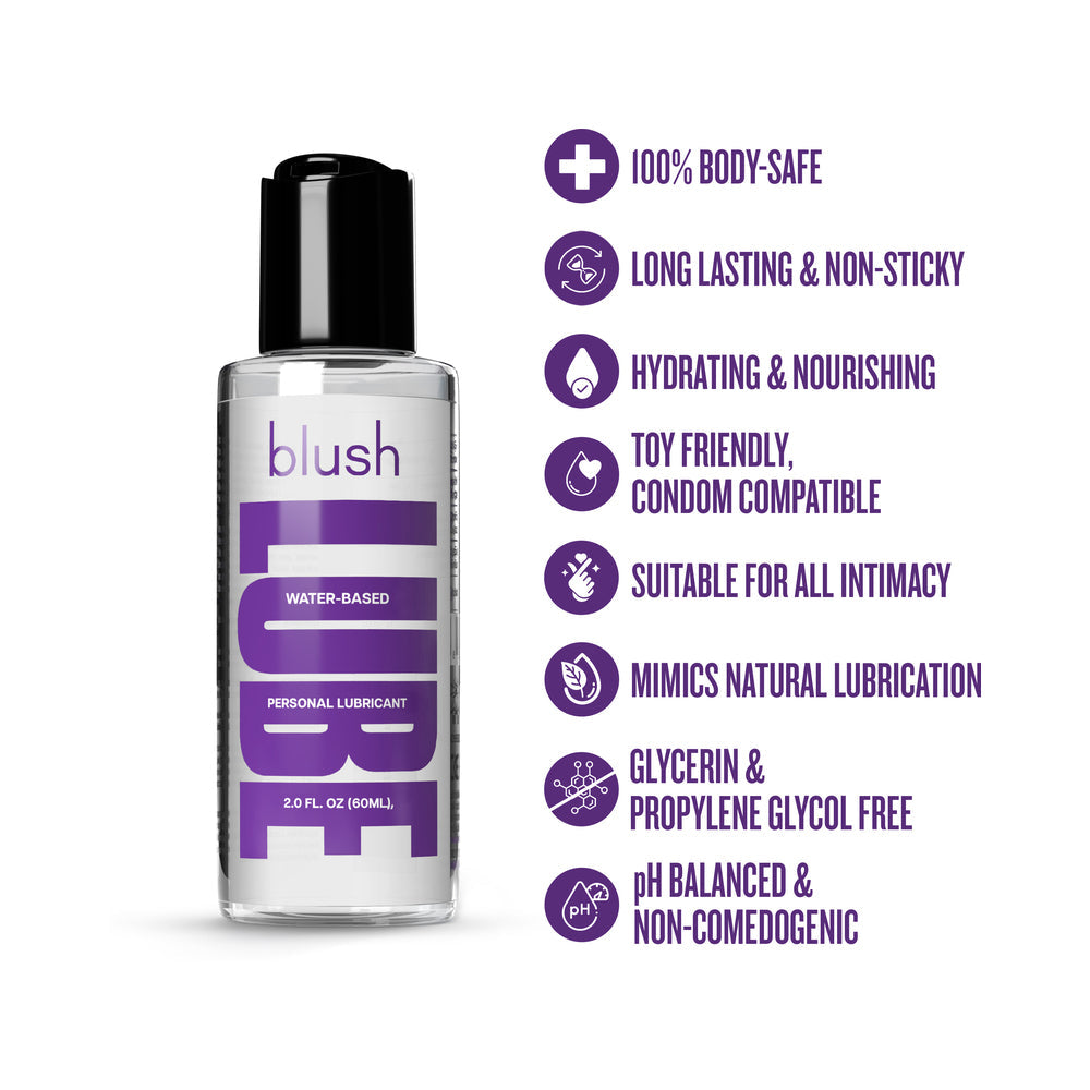Blush Lube Water-Based 2 oz.