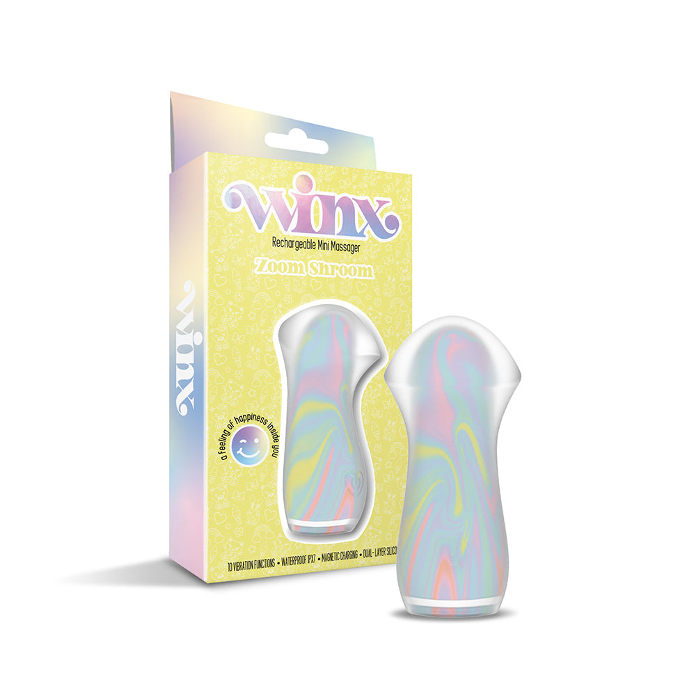 WINX Zoom Shroom Squishy Silicone Vibrator
