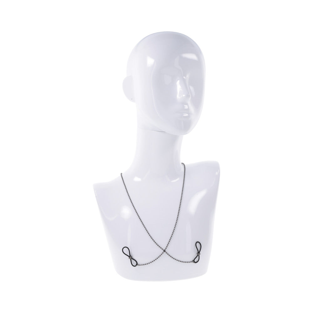Sportsheets Sex & Mischief Ex''s & Oh''s Body Jewelry with Nipple Ties