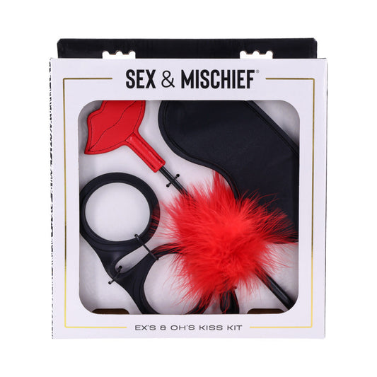 Sportsheets Sex & Mischief Ex''s & Oh''s Kiss Kit - product photo