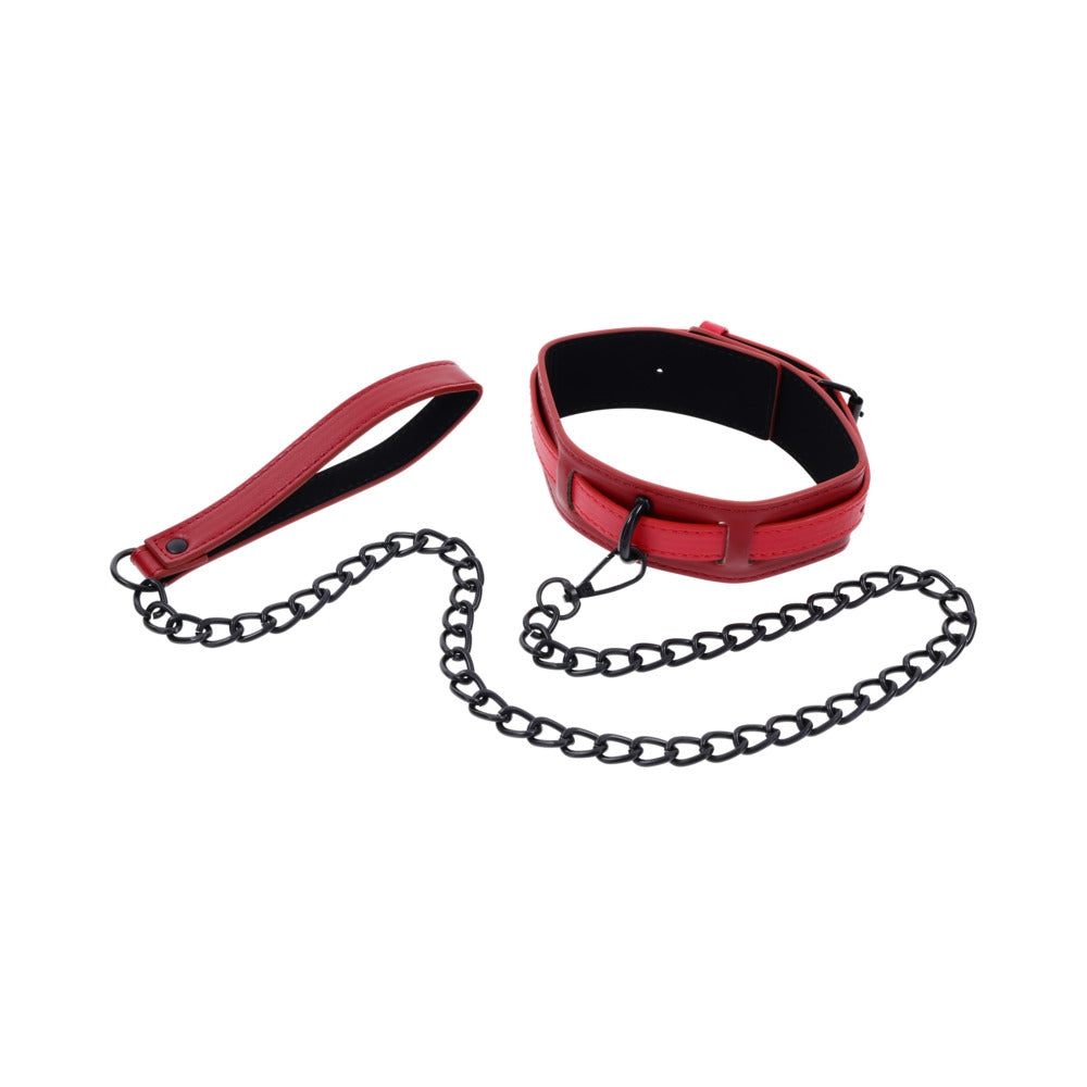 Sportsheets Sex & Mischief Ex''s & Oh''s Collar and Leash