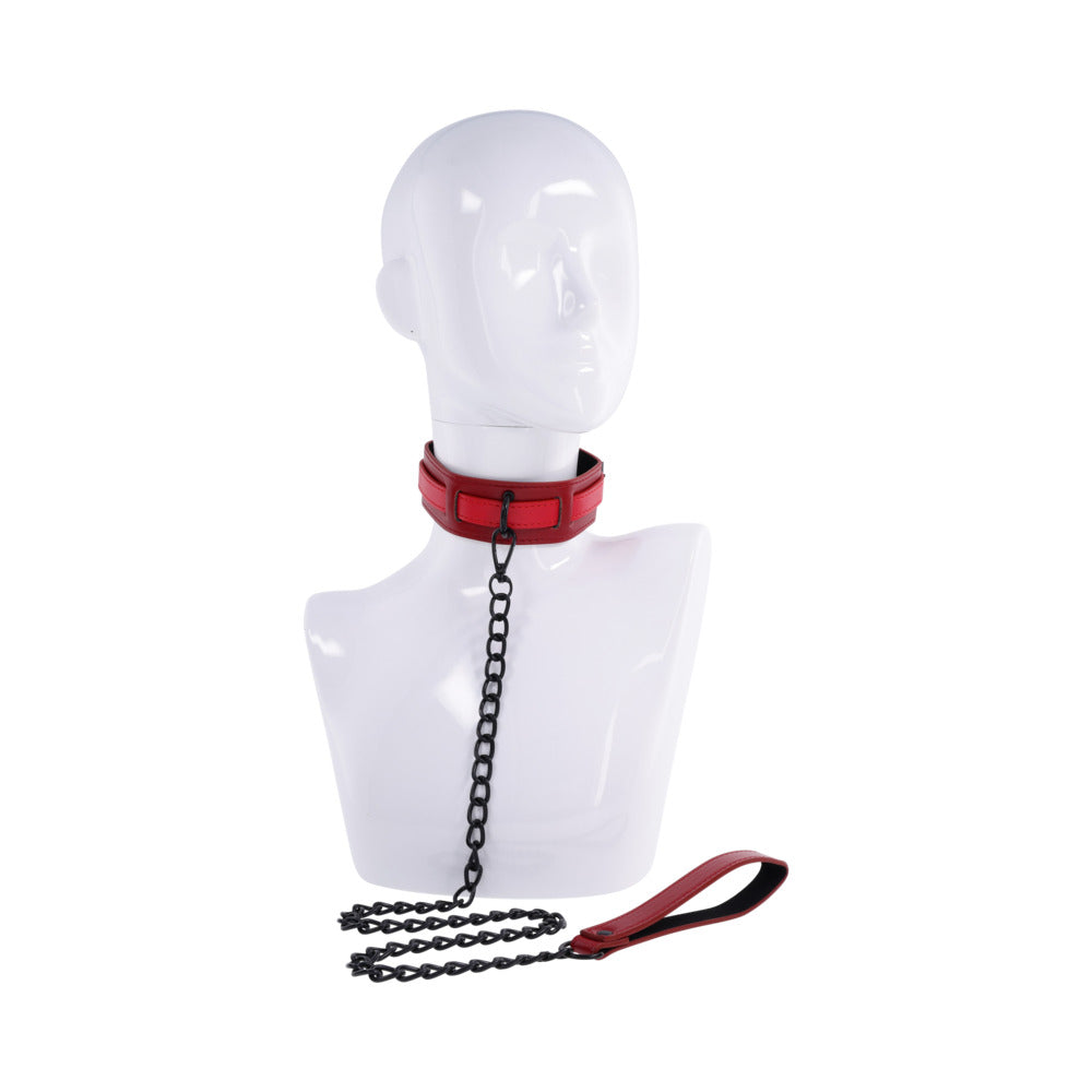 Sportsheets Sex & Mischief Ex''s & Oh''s Collar and Leash