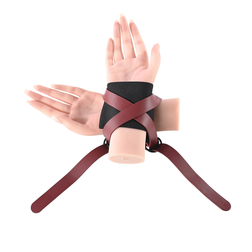 Sportsheets Sex & Mischief Ex''s & Oh''s Cross Cuffs