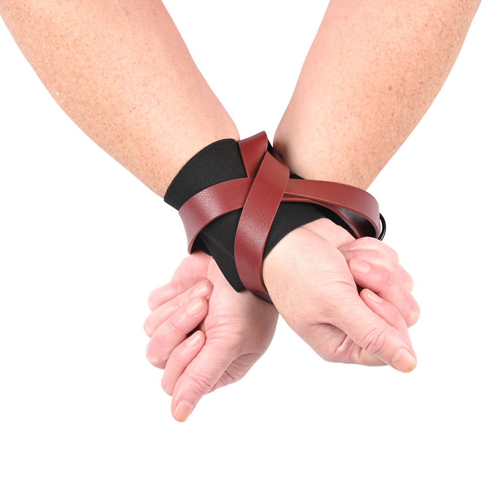 Sportsheets Sex & Mischief Ex''s & Oh''s Cross Cuffs