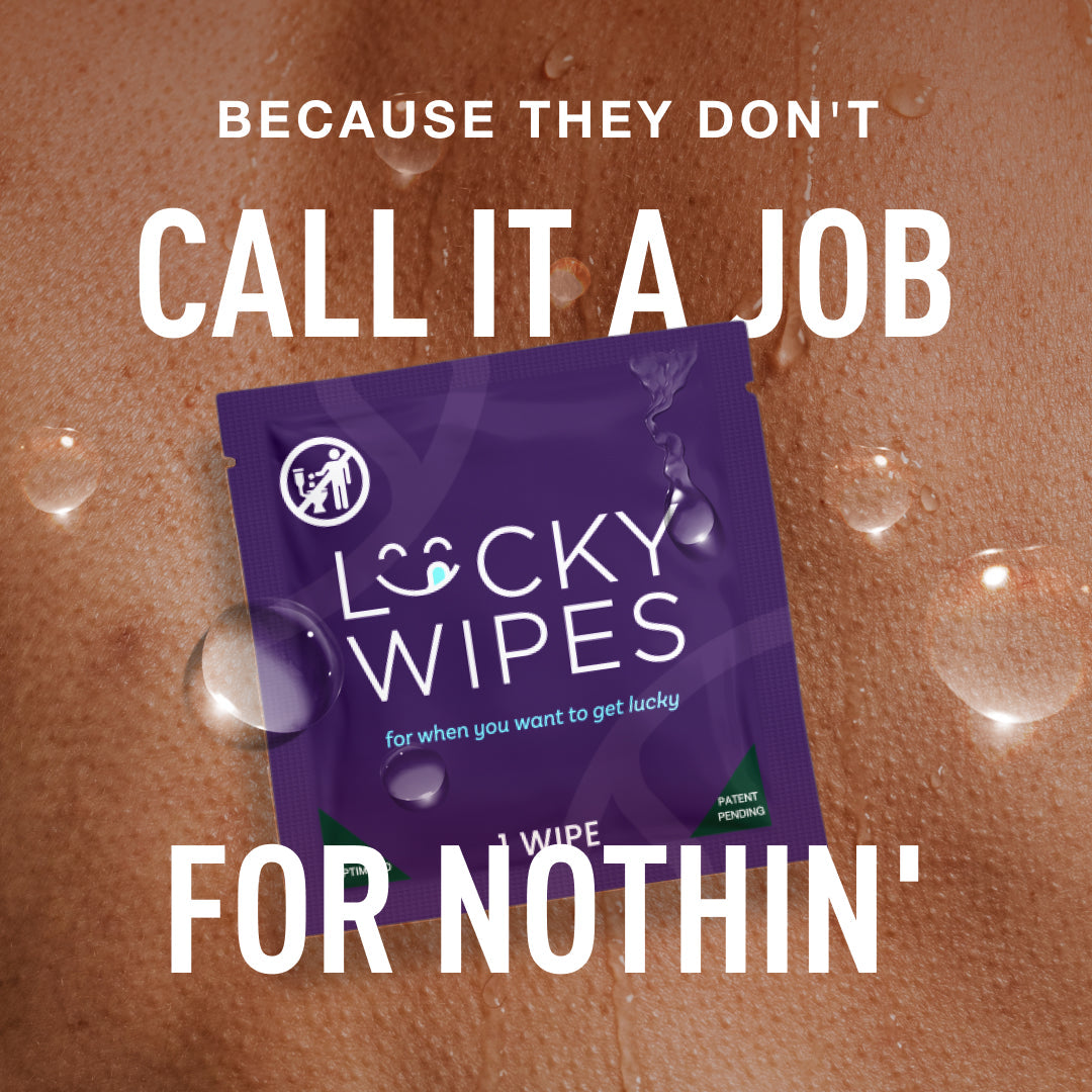 Sweetums Lucky Wipes Strawberries & Cream Flavor 10-Pack