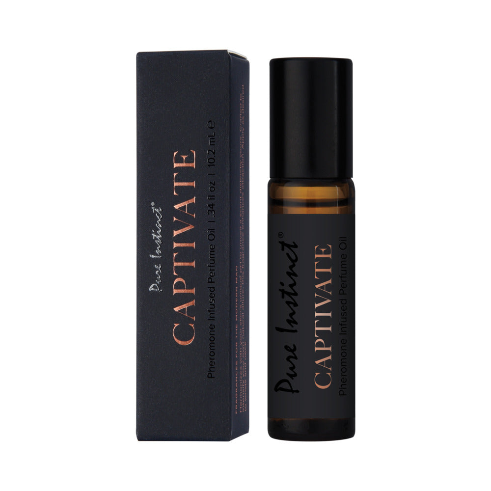 Pure Instinct Pheromone Perfume Oil Tester Display (22Pcs)