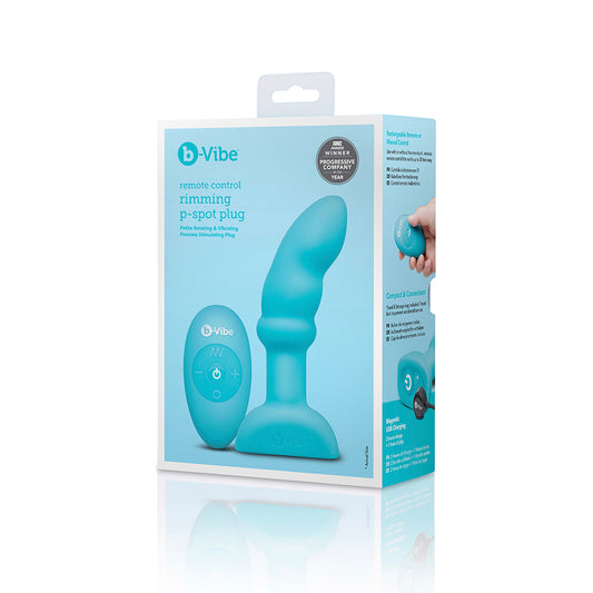 b-Vibe Remote Control Rimming P-Spot Plug - product photo