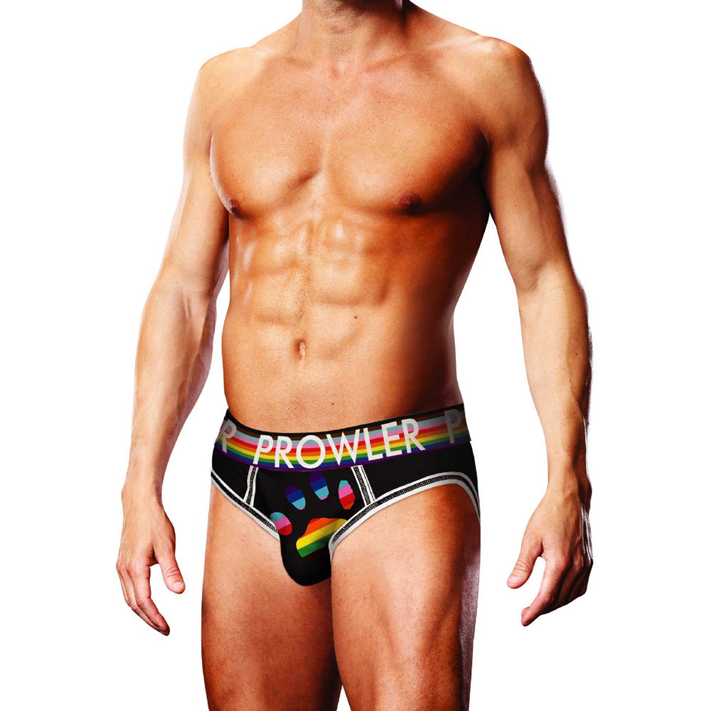 Prowler Oversized Paw Open Brief Black 2XL