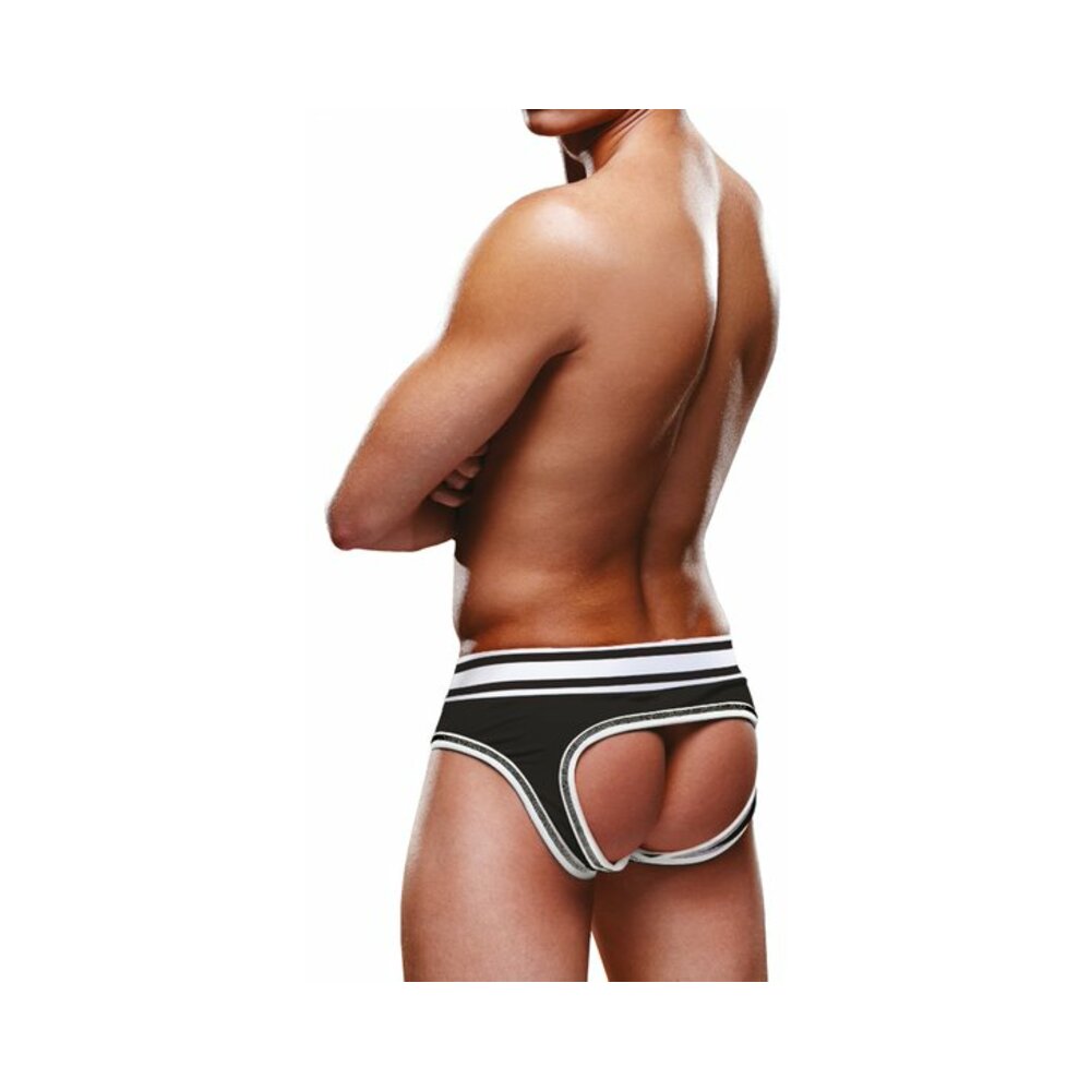 Prowler Open Brief Black/White 2XL
