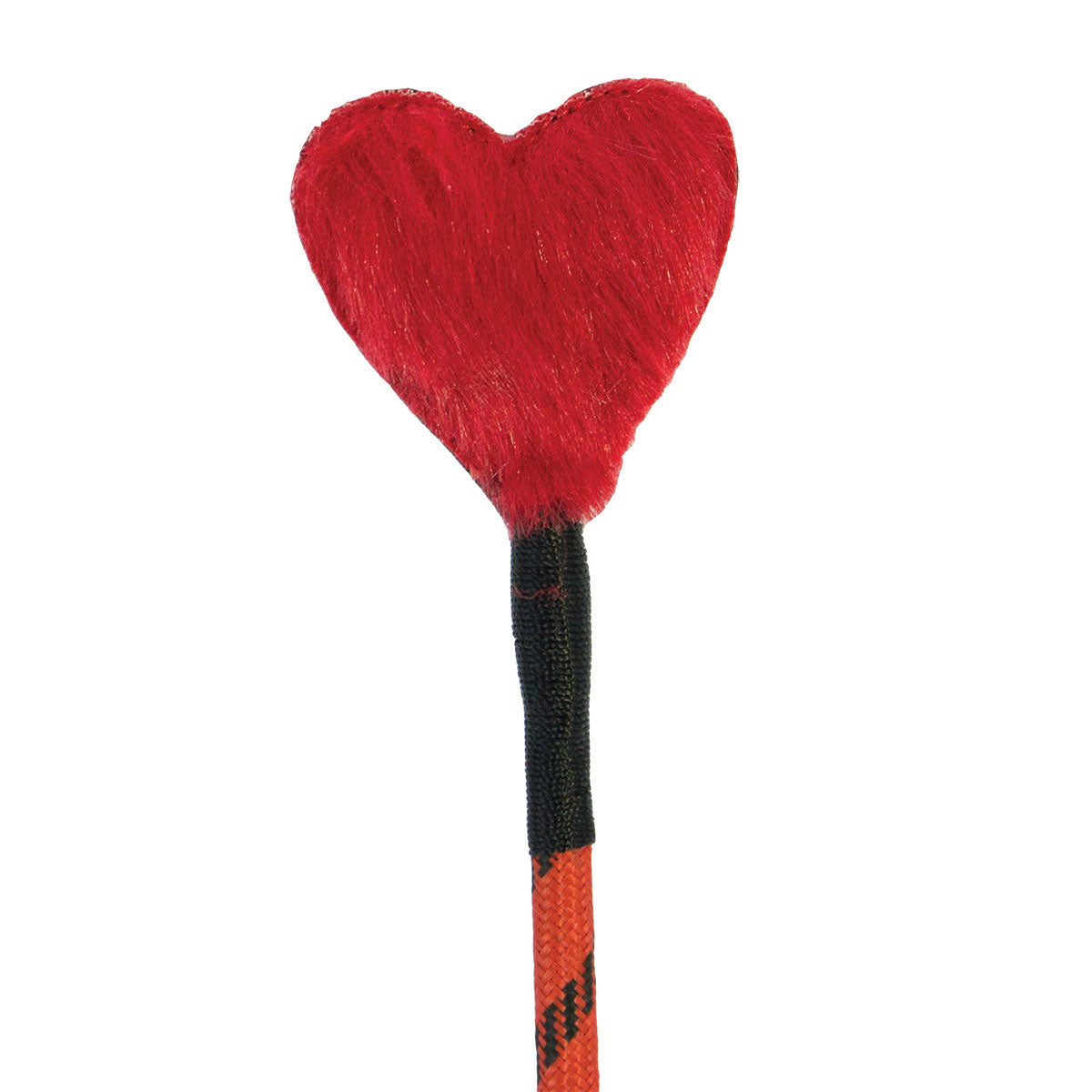 Heart Fluff Tip Crop Red