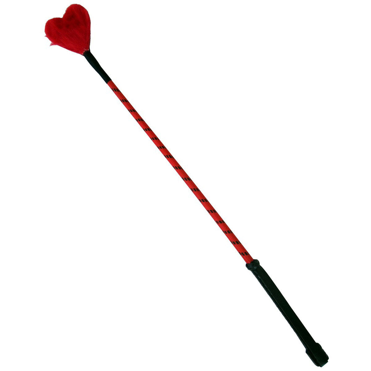 Heart Fluff Tip Crop Red