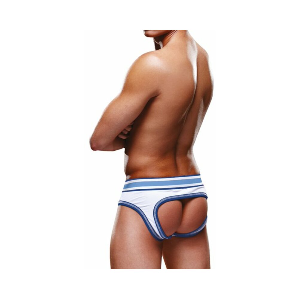Prowler Open Brief White/Blue S