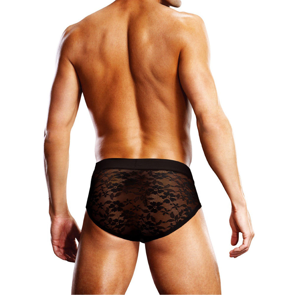 Prowler Lace Brief Black 2XL